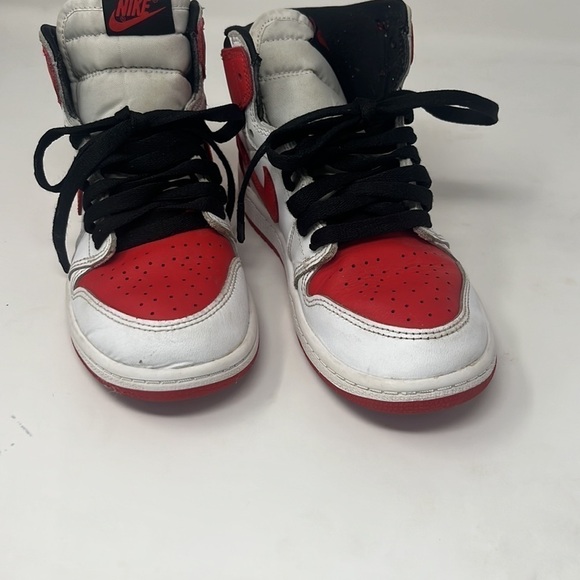 Jordan 1 Retro High OG "White/University Red/Black" 3Y - Picture 8 of 8